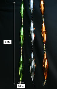Hanging Decorations - Torpedo Chains Hanging Decorations - Torpedo Chains