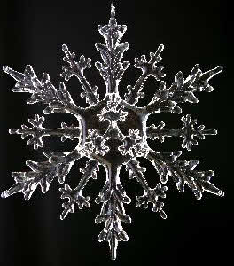 Crystals - Large Acrylic Snowflake